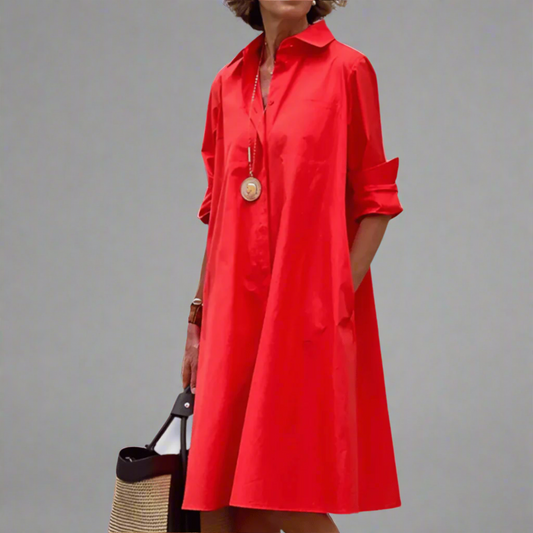 LD Casual and elegant polo dress