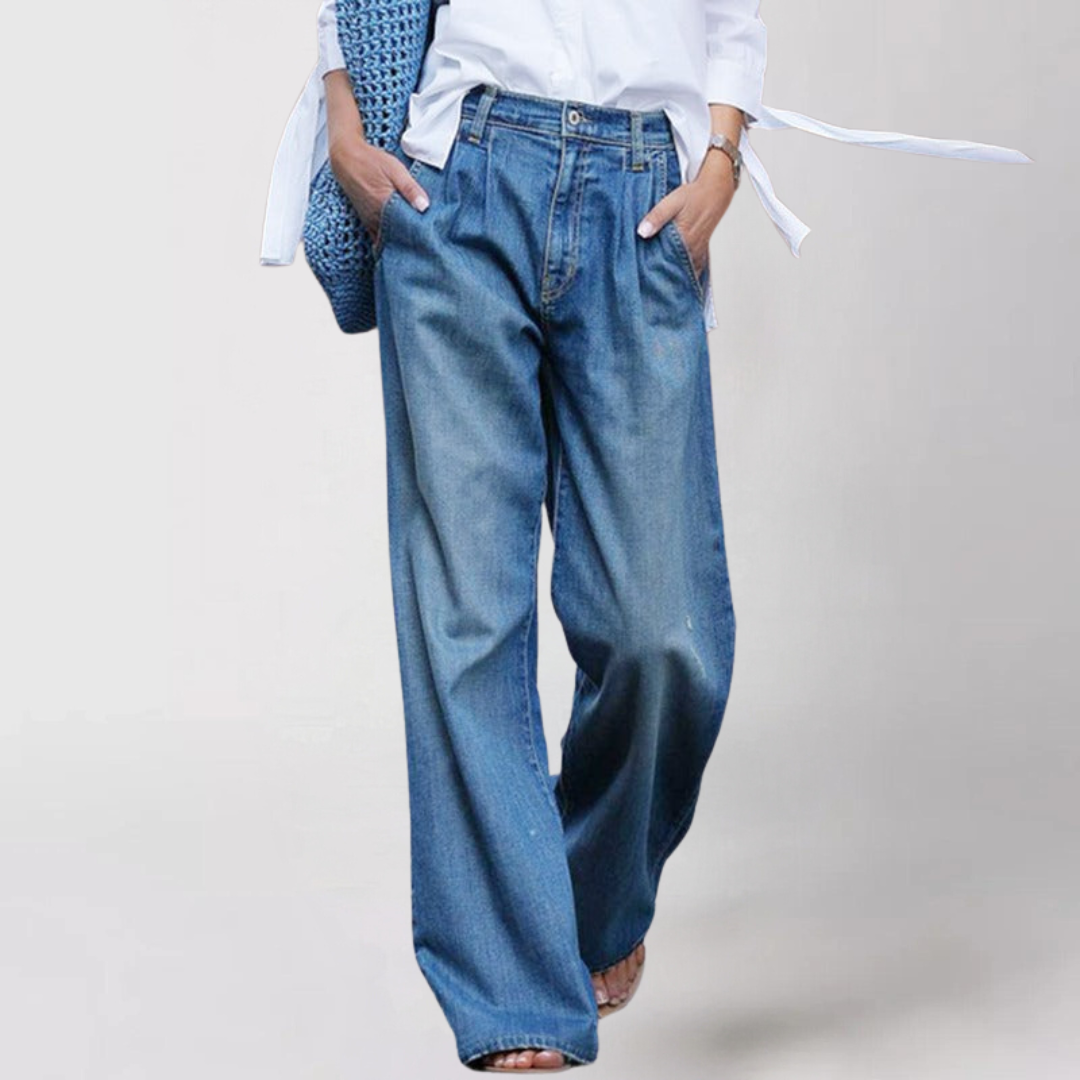 Casual-cut pants for ladies