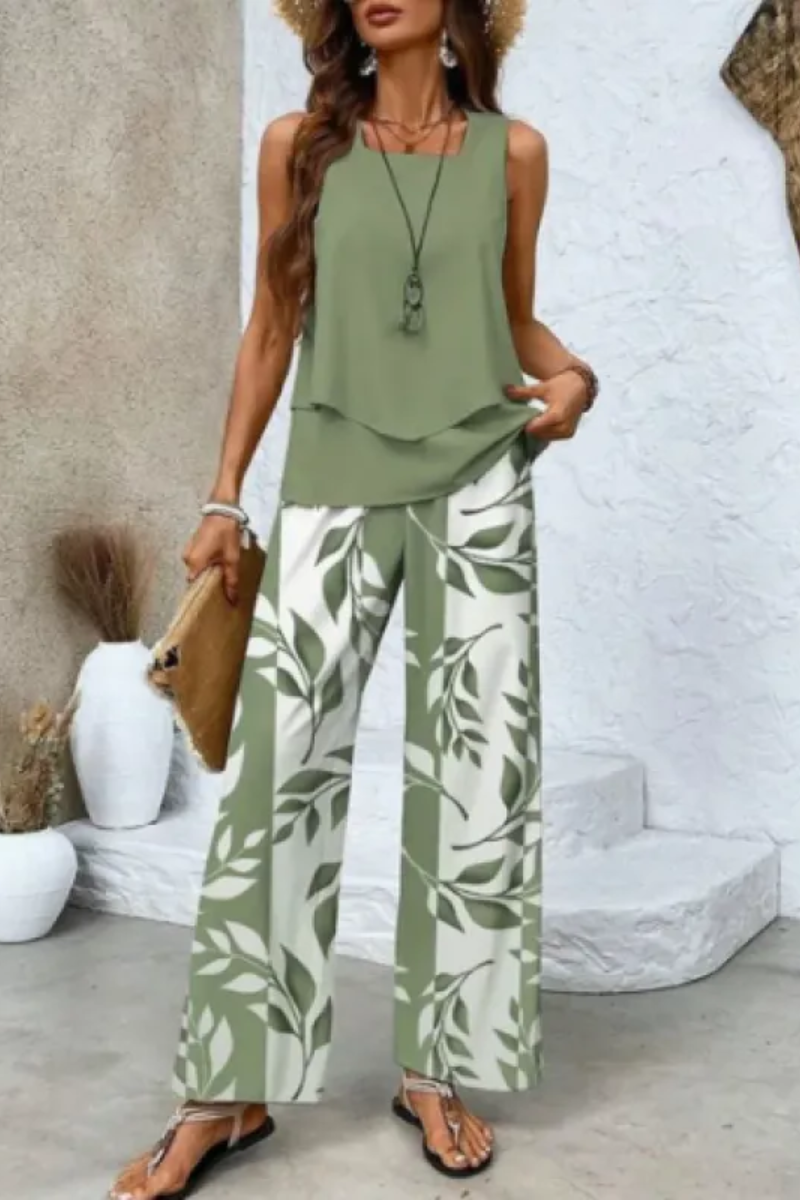 Selene | Women's Printed 2-Piece Set