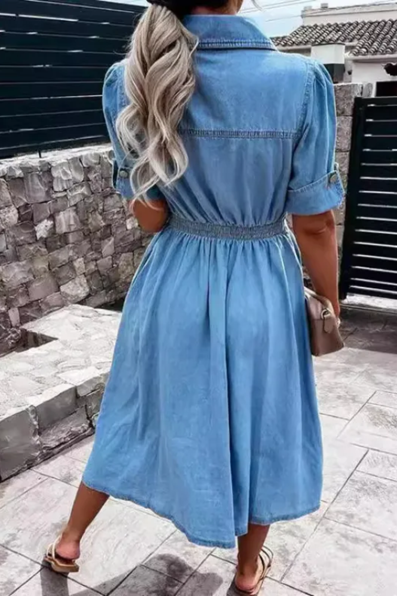 Daphne | Women's Denim Shirt Dress