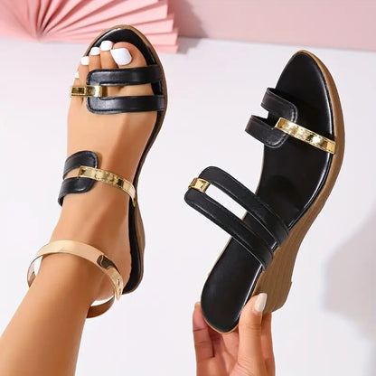 LP | low wedge sandals
