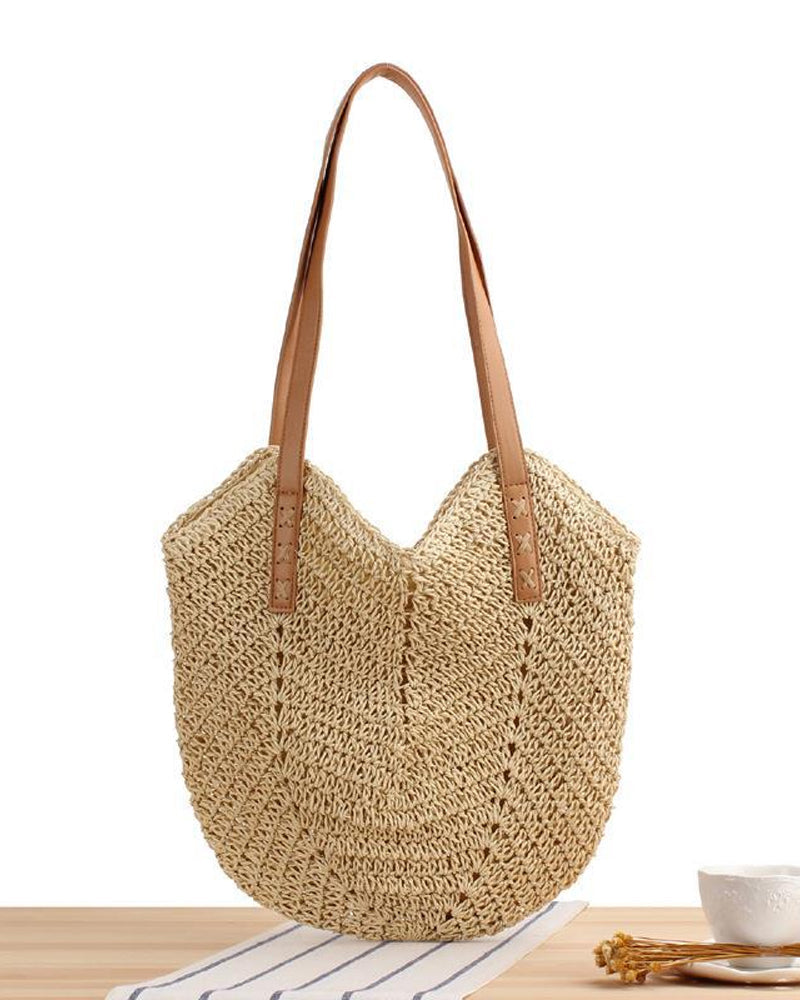 Reed beach bag for ladies