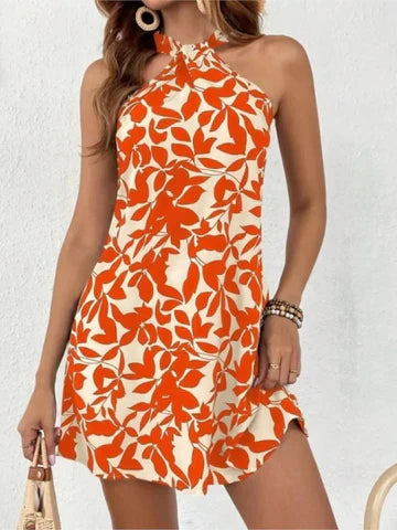 LP | Sleeveless Printed Mini Dress