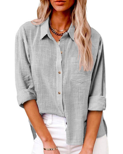 Elisa | Practical and elegant long-sleeved blouse