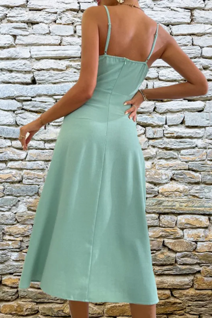 Lana | Women's V-Neck Sling Dress