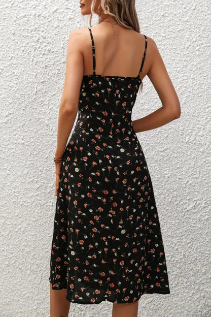 Lola | Women's Polka Dot Split Dress