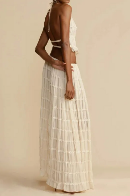 Sofia | Women's 2-Piece Halter Set