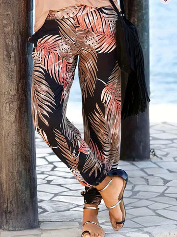 high-waisted beach pants for women