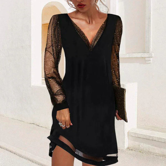 Atmospheric Short Ladies Dress