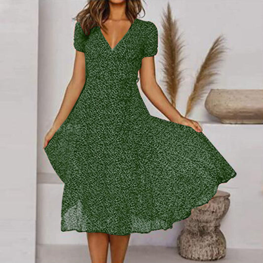 Flowing A-line sundress