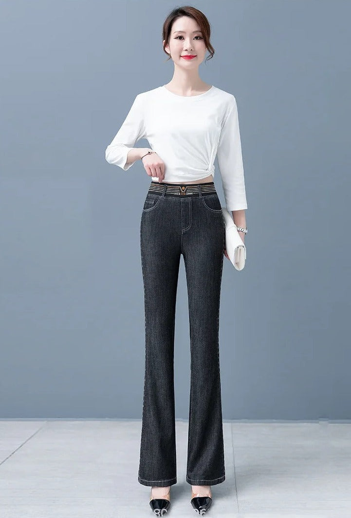 Nora - High-waisted jeans