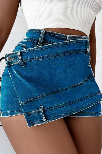 Jade | Women's Y2K Denim Skort
