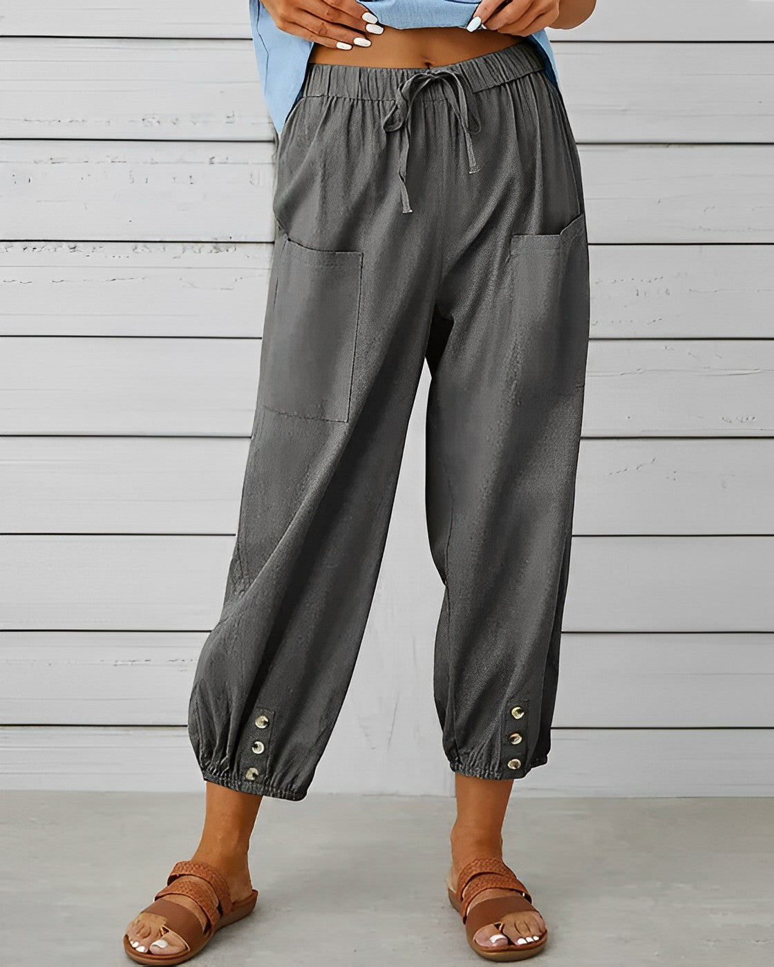 Wide trousers-with-high-waist