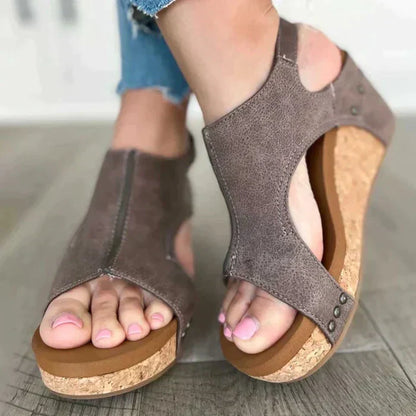 Maeve® | Elegant, comfortable sandals with wedge heel