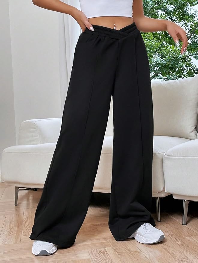 Wide-leg pants for women