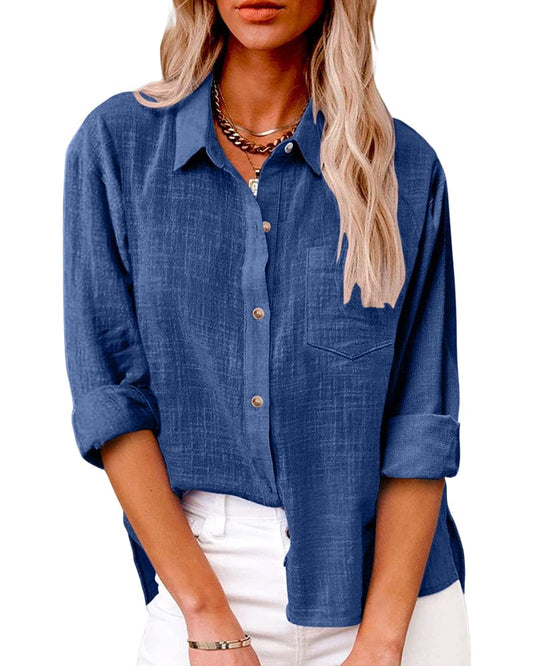 Elisa | Practical and elegant long-sleeved blouse