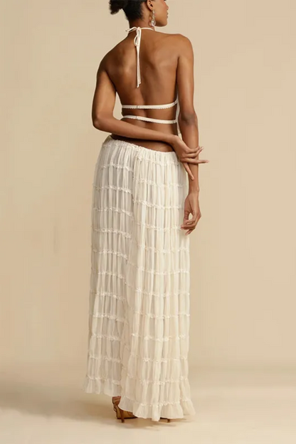 Sofia | Women's 2-Piece Halter Set