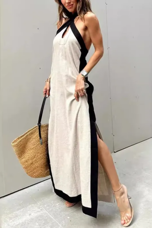 Clémence | Women's Slit Dress