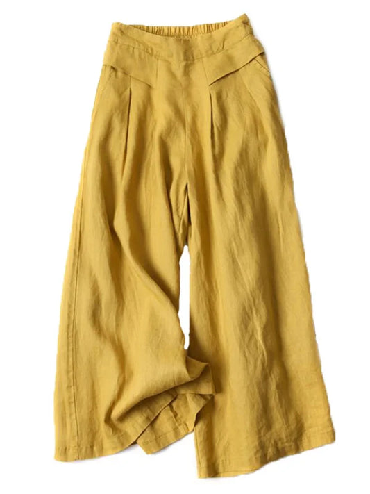 Wide-leg pants for women