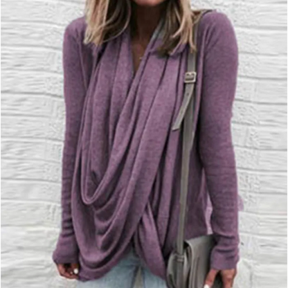 LP | Draped crossover top