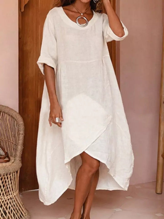 "Merian" Casual linen dress