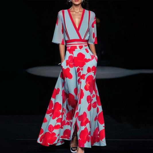 LP | elegant dress with mouwe