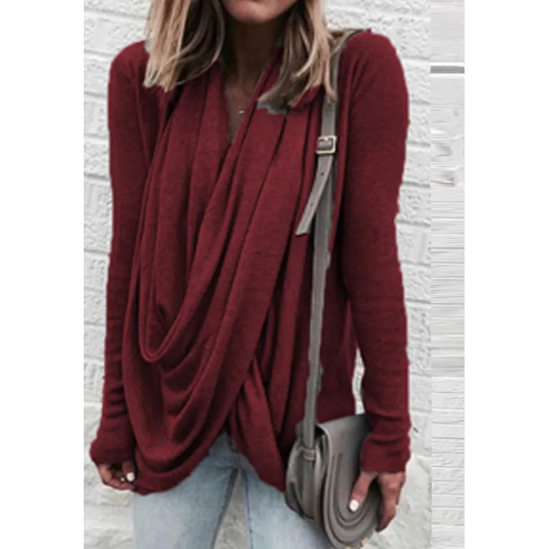 LP | Draped crossover top