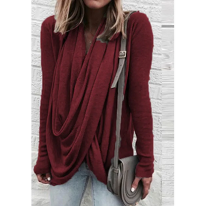 LP | Draped crossover top