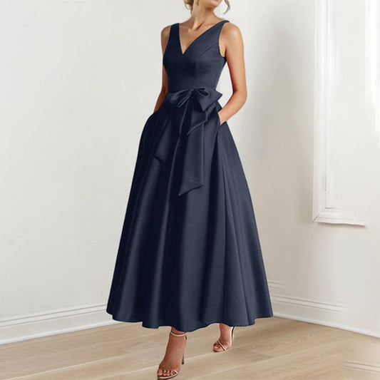 LP | Smooth vintage sleeveless maxi dress
