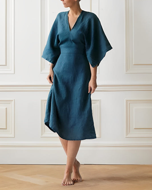 LP | Elegant Linen Dress