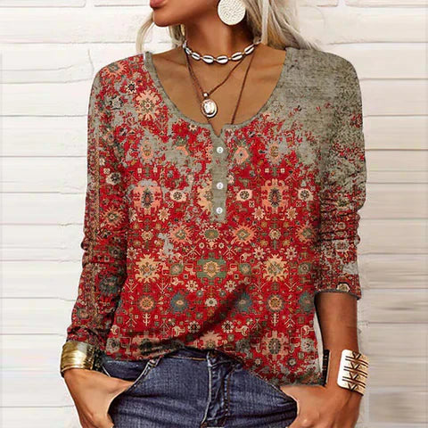 Apollonia | Elegant blouse for women | Long sleeves