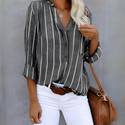 Jantien | Trendy striped blouse for women