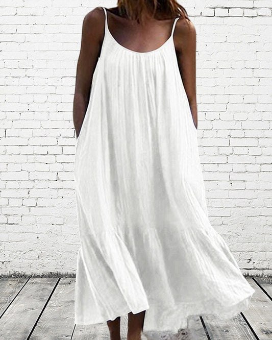 LP | Maxi white summer dress