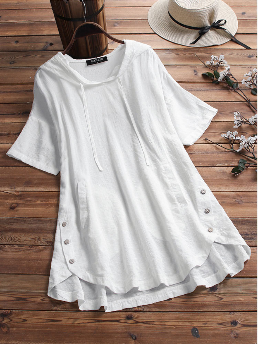LP | Vintage and stylish loose-fitting blouse