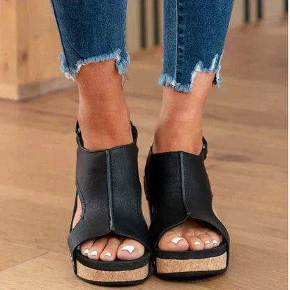 Maeve® | Elegant, comfortable sandals with wedge heel