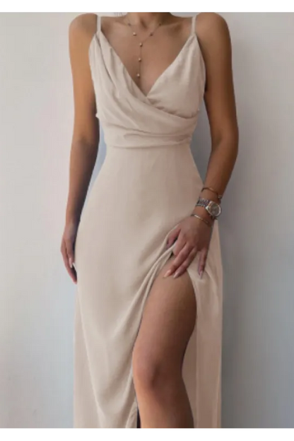 Lana | Women's V-Neck Sling Dress