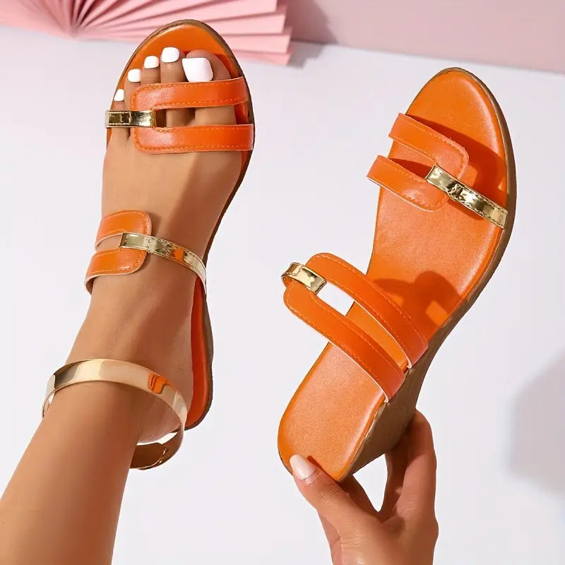 LP | low wedge sandals