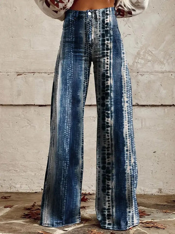 Edie - Retro wide-leg pants