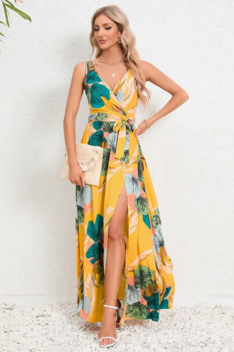 Anaëlle | Flowery Long Dress for Women