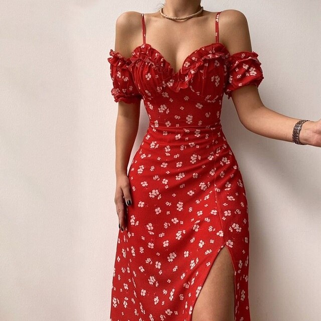 LP | V-neck cocktail dress