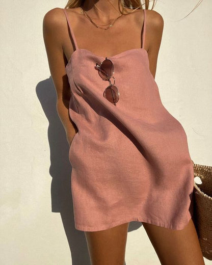 LP | Mini dress with straps