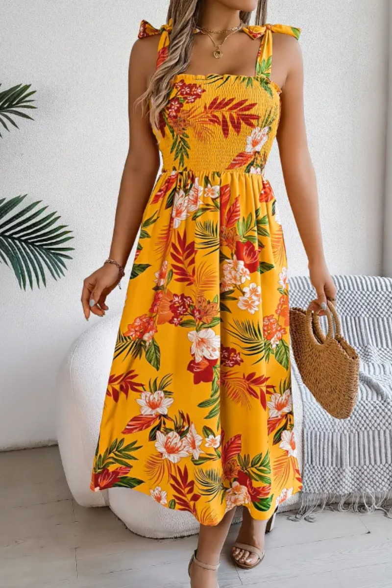 Isabelle | Women's Floral Corset Dress
