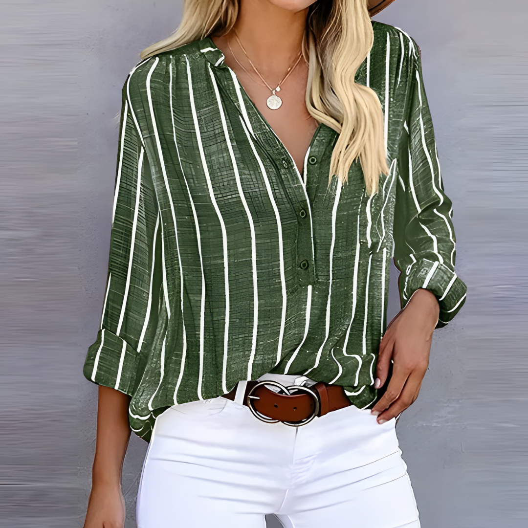 Jantien | Trendy striped blouse for women