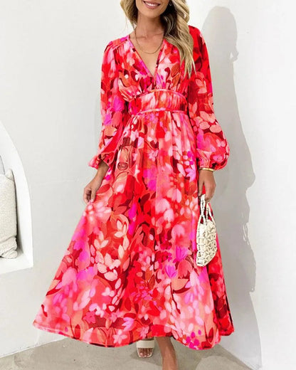 LP | Asymmetrical - Trendy design, high slit, wide silhouette - ideal for summer evenings