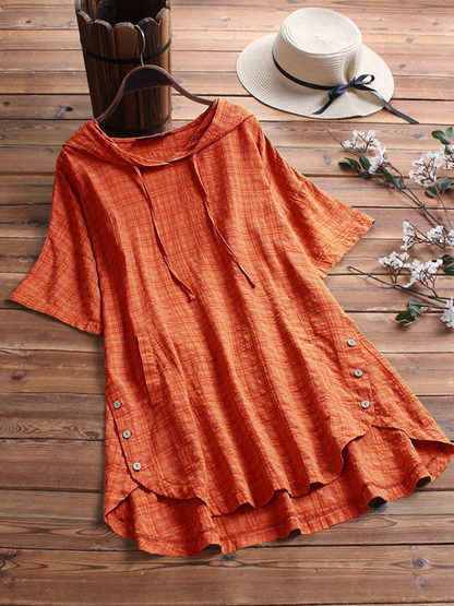 LP | Vintage and stylish loose-fitting blouse