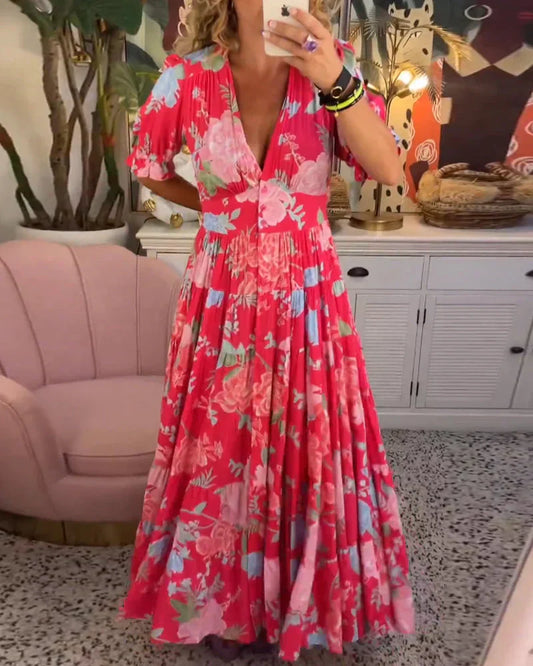 LD long dress with flowing elegance