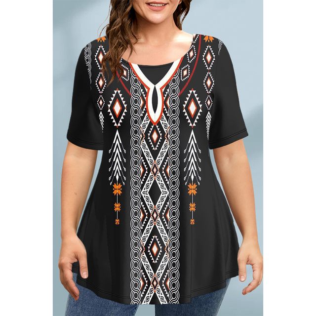 LP | Versatile floral print t-shirts for women