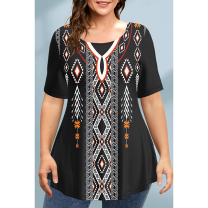 LP | Versatile floral print t-shirts for women