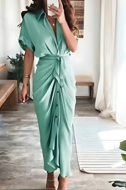 Grace | Women's Slim Fit Shirt Dress