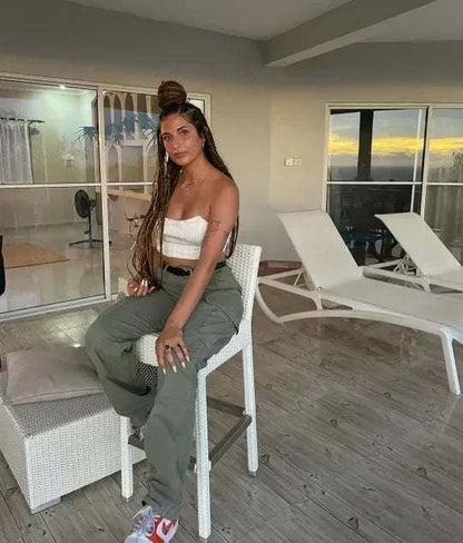 Emily - Elegant cargo pants